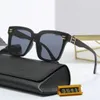 Мужские солнцезащитные очки Классические брендовые солнцезащитные очки в стиле ретро Роскошный дизайнер для мужчин Женские очки Лучи Дизайнеры в металлической оправе Солнцезащитные очки Женские ремешки Стеклянные линзы