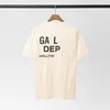 T-shirt pour hommes Designer Galeries Tee Depts T-shirts Été Manches courtes Loisirs Mode Tops Cotons Lettre Imprimer Luxurys Femmes Vêtements Taille S-XL