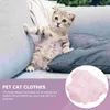 Cat Costumes Hairless Clothes Pet Coat Coats Comfortable Winter Costume Skin-friendly Lovely Dog Velvet Warm Keeping Coral Fleece Cute