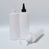 Opslag Flessen 20 Stuks 350 Ml Lege Witte Plastic Met Twist Top Cap Vloeibare Zeep Verpakking Containers Lijm Knijp container