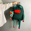 Designer- Animal Cartoon Frog Backpack Women Multifunction Students School Bag For Boys Girls Creative Fashion Cute Oxford Cloth B248f