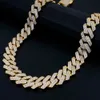 Hot Sale Hiphop Fashion Jewelry S925 Vvs 8mm Diamond Moissanite Cuban Chain