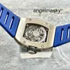 Дизайнерские часы RM Наручные часы RMWatch Наручные часы серии RM010 Rm010 Титановый металлический корпус с полым циферблатом Роскошный