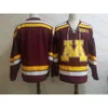 Джерси Брока Фабера Райан Джонсон Custom Minnesota Golden Gophers Хоккейная майка 2024 Frozen Four Джерси Джексон Лакомб Джексон Нельсон Джимми Сну 99