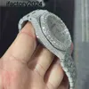 Ap Watch Diamond Moissanite Iced Out могут пройти тест 2023, принять индивидуальную настройку Vvs Bling Watch6mf14ao7