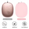 För AirPods Pro Max Bluetooth Earbuds Hörlurtillbehör Transparent TPU Solid Silicone Watertproof Protective Case Airpod Maxs Hörlurar Headset Cover Case