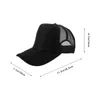 Ball Caps 5 Pcs Sublimated Baseball Cap Personalized DIY Summer Truck Hats Blank Mesh Sponge Heat Transfer Sublimation