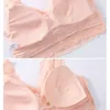 Costume Accessories 5875 New Sexy Lace Bra Plus Size Chest Pad Removable Gather Sports Sleep Underwear Female