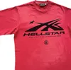 24ss Camicia da uomo a maniche corte T-shirt da uomo Donna T-shirt da uomo streetwear di alta qualità Hip Hop Hell Star Hellstar Short