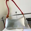 Französische Nischenmarken-Handtaschen jaq Perlentasche Einzelne Umhängetasche Designer-Hobo-Taschen Telefon-Geldbörse Französische Stick-Tasche Banketttaschen für Frauen