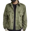 Jaquetas masculinas primavera outono nova jaqueta de selva militar paraquedista terno homens macacão casual casaco superior exército cor sólida roupas masculinas outerwear j240125