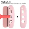 För AirPods Pro Max Bluetooth Earbuds Hörlurtillbehör Transparent TPU Solid Silicone Watertproof Protective Case Airpod Maxs Hörlurar Headset Cover Case