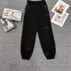 2024 conjunto de duas peças mulheres designer roupas de alta qualidade outono inverno novo estilo preguiçoso, redução de idade e carta de emagrecimento em pé pescoço camisola esportes leggings conjunto tamanho s-l