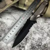 BM 140BK Taktisk kniv 154 Blad Aluminiumlegering Handtagning Fiske Dykning Rak kniv utomhus Camping Hunting Knives + Sheath 3 Styles