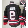 1980 Movie Vintage Hockey 9 Bobby Hull Jerseys CCM Embroidery 1 Glenn Hall 10 Patrick Sharp 8 Bill Mosienko 38 Ryan Hartman Stanley Cup J 41