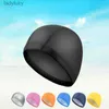 Simkåpor Vuxen Simning Cap Simtillbehör PU HAT Vattentät Simning Cap Universal Swimming Hat Tyghatt Förstorad Butler Headl240125