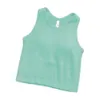 LU-011 To Street Yoga Tank Top Summer Sports Fitness Vest Padded Braリブレーサーバック女性ジムの服ワンピース64