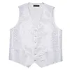 Gilet da uomo Abito Gilet Gilet da uomo Giacca formale da uomo Gilet Homme Abito da sposa di lusso Papillon Taschino Set DiBanGu