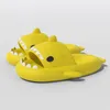 Yaz Evi Kadın Köpekbalığı Terlik Anti-Sıdlı Eva Düz Renk Çift Ebeveynler Açık havalı kapalı ev komik ayakkabıları R7HX#