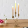 Candle Holders Candlestick Nordic Simple Elegant Centerpiece Home Decor 3 Arm Holder