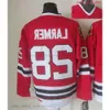 Movie CCM Vintage Ice Hockey 27 Трикотажные изделия Джереми Реника Сшитые 35 Тони Эспозито 88 Патрик Кейн 30 Эд Белфур 28 Джерси Стива Лармера Bl 77