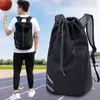 Sac à dos pour hommes, sac d'école de football, seau de rangement de Fitness, sac de jour, basket-ball, Sport de plein air, balles de grande capacité, voyage avec cordon de serrage