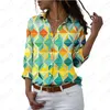 Women's Blouses Summer Shirts Ethnic Elements Plaid Mosaic 3d Print Classic Fashion Loose