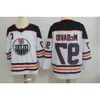 2024-19 Edmonton Oilers 40º patch 27 Milan Lucic 93 Ryan Nugent-Hopkins 97 Connor Mcdavid Wayne Gretzky Leon Draisaitl Cam Talbot Jersey 36