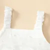 Mädchenkleider Kleinkind Baby Mädchen Kleid Perlenverziert Rüschen Ärmellos Sommer Layered Tüll Kinder Lässig Prinzessin