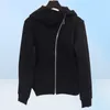 Men039s Hoodies Wizard Hat Oblique Zipper Punk Rock Hiphop Streetwear Gothic Style Diagonal Zip Up Black Cloak Hoodie Jacket Fo6963959