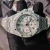 Ap Watch Diamond Moissanite Iced Out Can Pass Test Moissanitewristwatches 2022 Mosang Stone Customization Can Pass the Tt of Mens Mechanical Movement Waterproo