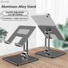 Tablet PC Stands Tablet Holder Justerable Folding Stand för Pro 12.9 10.5 10.2 Pad 6 5 Support Tablett Tablet Accessories YQ240125