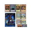 Jogos de cartas 66pcs inglês yu gi oh cartas yuh yu-gi-oh jogando jogo negociação batalha carte dark magician coleção crianças brinquedo de natal y dh2j3