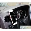 Car Holder Air Vent Cellphone Magnetic Stand Mounting For Phone X 6S 7 Plus Drop Delivery Mobiles Motorcycles Electronics Dhpmi