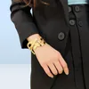 Bracelets de très qualité Femmes Bangle Luxury Designer LETTER BIELLIR 18K Gold plaquette bracele