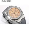 AP Watch Diamond Moissanite Out Out Can Test Classical Chronograph Piglet DEMB Superclone Swiss Auto Mechanic