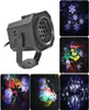 Natal led projetor luz 4 padrão cartão mudança lâmpada projetor colorido rotativo led luz laser para ktv dj disco holiday8701612