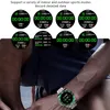 Orologi intelligenti Smart Watch Uomo Multifunzione Smartwatch 2022 Fitness Sport Orologi impermeabili AW12 Orologio da polso in acciaio Chiamata Bluetooth collegata YQ240125