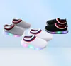 Designer enfant en bas âge LED chaussures lumineuses enfants garçons filles bébé baskets infantile en plein air course chaussures de Sport doux respirant Comfort269r6355292