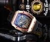 Série de montres mécaniques automatiques à bracelet en acier pour hommes, série la plus vendue de créateurs 2024