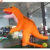 8 mH (26 piedi) Con ventilatore Attività all'aperto promozione modello di dinosauro gonfiabile cartone animato di dinosauro gonfiabile gigante per la decorazione