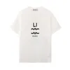 24 SS Summer Designer Maglietta Maglietta Casual Mans Womens Tees con lettere stampate Time a maniche corte vendono uomini hip hop abiti