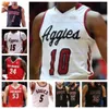 Maglia da basket Aggies Maglia cucita NCAA Qualsiasi Nome Numero Uomo Donna Gioventù ricamato Kaosi Ezeagu Christian Cook Femi Odukale Keylon Dorsey Tanahj Pettway