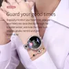 Smart Watches Plumzong Fashion Women's Smart Watch Waterproof Wearable Device Heart Rate Monitor Sports Smartwatch för Women Ladies YQ240125