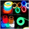 Led Neon Sign Arrival Flex Rope Light Pvcflexible Strips Indoor/Outdoor Tube Disco Bar Pub Christmas Party Decoration Drop Delivery Dhrmi