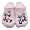 Schuhteile Zubehör Großhandel Halloween Horror Clog Schuh Charms für Armband Armband Dekoration Kinder Teen Party Favous Drop Del Dhdpe