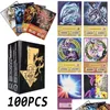 Kortspel 100 st Yu-Gi-Oh Style S Blue Eyes Dark Magician Exodia obelisk Slifer Ra Yuh DM Classic Proxy Diy Kids Gift 220924 Drop D Dhdyv