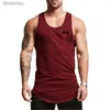 Canotte da uomo FITNESS SHARK Canotte da uomo traspiranti sottili da allenamento senza maniche T-shirt da allenamento estiva da jogging Esercizio senza maniche CanotteL240124