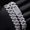 Guter Preis für Herren-Halskette im modischen Stil Ablaze aus 925er-Silber, dicke Gliederkette, Scharnier-Glieder-Halskette für erwachsene Männer