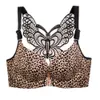 Accessoires de costumes Boucle avant de grande taille Beau style Sexy Papillon Beauté Dos C D E Soutien-gorge sans anneau en acier Sous-vêtements faciles à porter